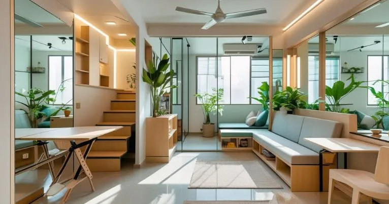  Transforming Small Spaces: Compact Remodels in Rohini