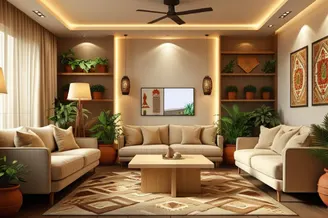Cozy & Modern Residential Living Room Design Trends