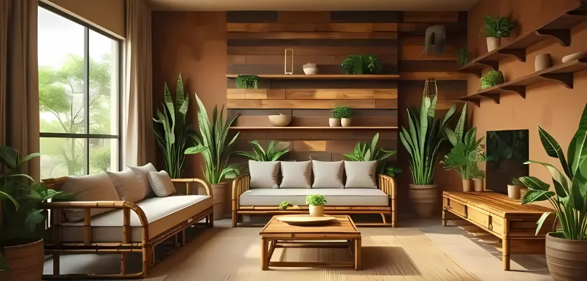 Sustainable Interior Materials for Rohini Homes