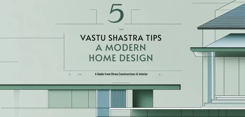  Top 5 Vastu Shastra Tips for a Modern Home Design | A Guide from Shree Constructions & Interior