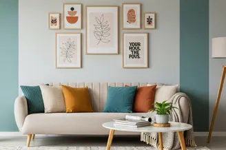 Living Room Renovation on a Budget: Under ₹50,000!