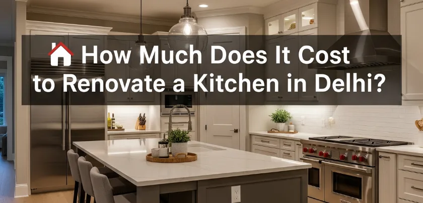  How Much Does It Cost to Renovate a Kitchen in Delhi? | Complete Guide 2025
