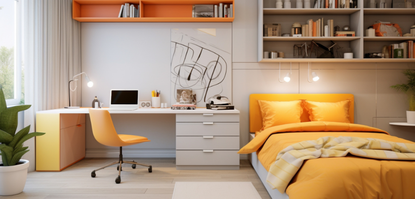  Study Room Interior Design in Rohini, Delhi