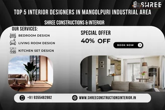 Top 5 Interior Designers in Mangolpuri Industrial Area