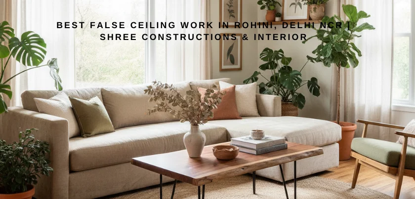  Best False Ceiling Work in Rohini, Delhi NCR | Shree Constructions & Interior