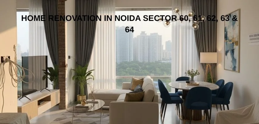 Home Renovation in Noida Sector 60, 61, 62, 63 & 64