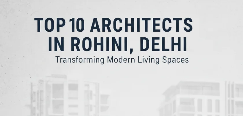  Top 10 Architects in Rohini, Delhi – Transforming Modern Living Spaces