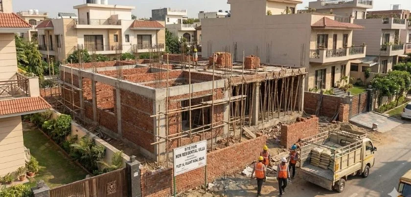  Best House Construction Company in Delhi – Cost, Process