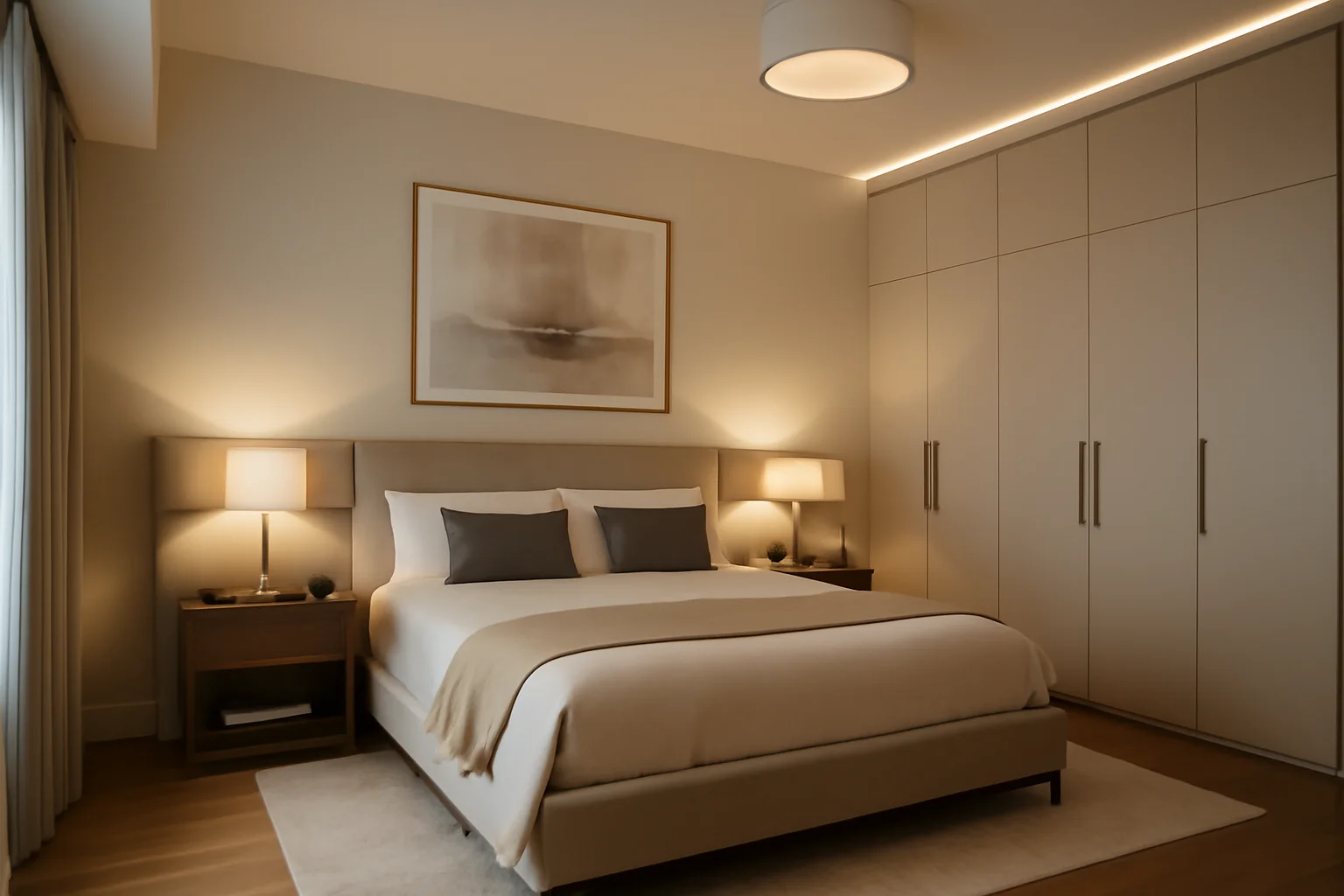 Bedroom Interior Design In Siraspur, Delhi